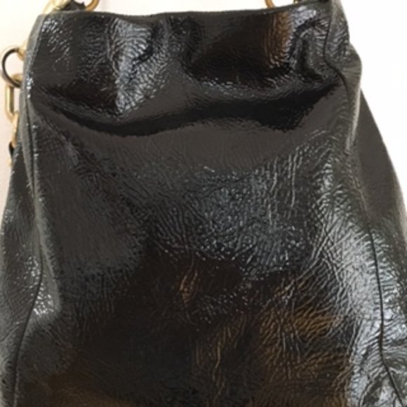 Coach Kristin Patent Leather Hobo / Crossbody Bag - Picture 13 of 17
